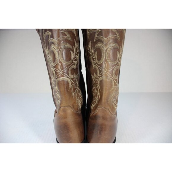 Tony Lama Kango Stallion Western Rodeo Cowboy Boots Mens 8 H920 - Picture 8 of 13